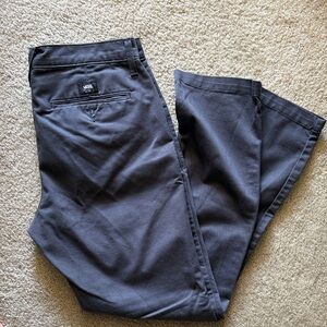 Vans Men's asphalt Gray authentic Chino slim pants  size 34 worn less than 5x
